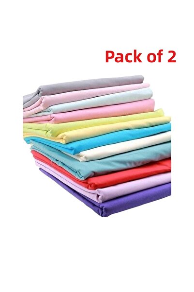 Mandaş 2 Pcs 50X130 Mixed Color Husband Pillowcases, Long Pillowcases