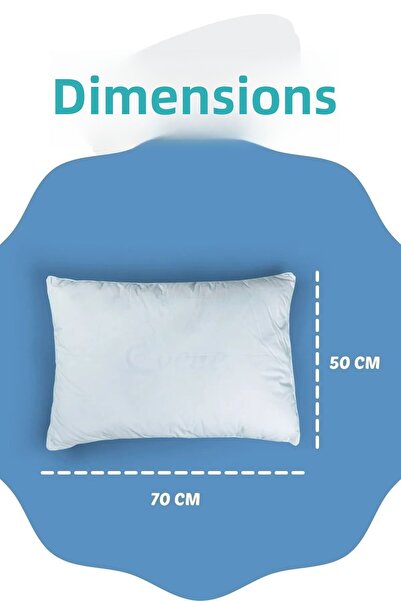 Primavera Home Αντιαλλεργικό μαξιλάρι σιλικόνης 4 τεμαχίων