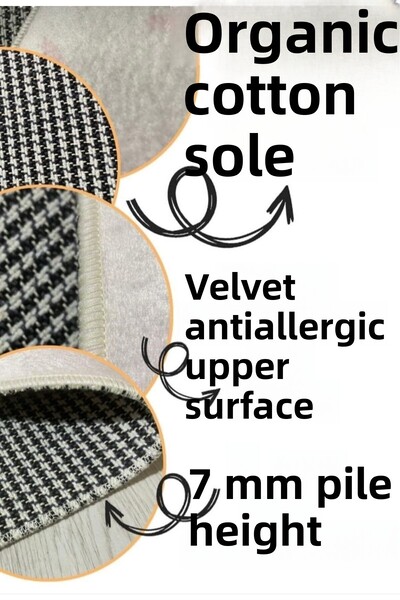 Ardizayn Gray Colored 40 Cm X 60 Cm Non-Slip, Cotton Woven Base Bath Mat