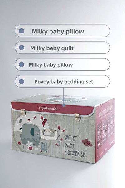 Yataş Mini Wolky Baby Shower Set