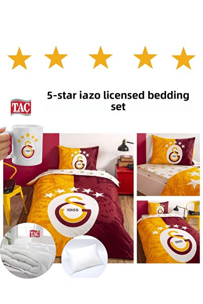 Taç Σετ Μονό Βαμβακερό Παπλωματοθήκη, Παπλώματα και Μαξιλάρια με άδεια χρήσης...