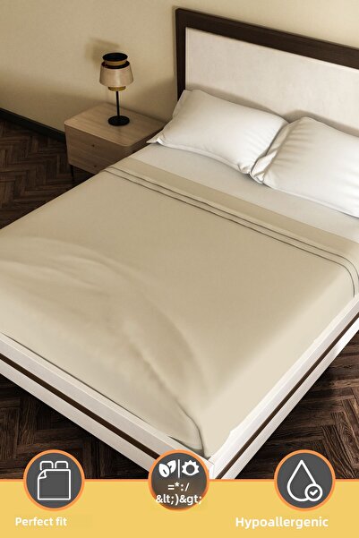 Eve Tekstil Cotton Antiallergic Modern Duvet Cover Quilt Cover 240X260 cm