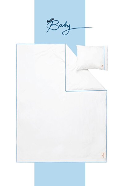 Piamom طقم غطاء لحاف للأطفال/الأطفال مصنوع من القطن بنسبة 100% باللون الأزرق ...