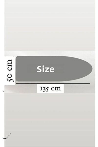 GERCELLA Prestige - 50X135Cm Cloth Ironing Board Cover for Daily Use, Purple Ironing Board Cover