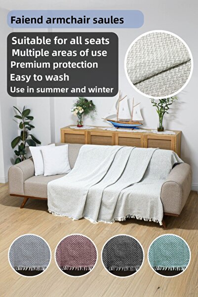 Faiend Husa Fotoliu 180 X 200 Cm Canapea Canapea Pat Divan Husa Fotoliu Bumbac Lavabil Şal Simplu