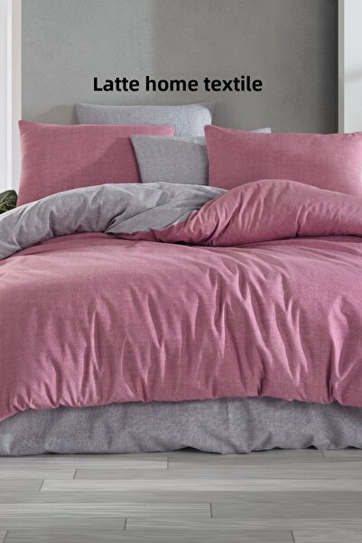 LATTE TEKSTİL Set cuvertură de pilota Ranforce din bumbac, cu două fețe, Almi...