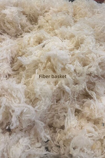 Elyaf Sepeti 1 kg 100% L Washed Uncombed Pure Merino Lamb Wool