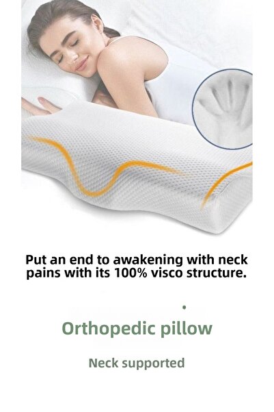 conzaliza Ορθοπεδικό Μαξιλάρι με Στήριγμα Λαιμού