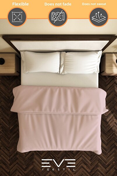 Eve Tekstil Cotton Antiallergic Modern Duvet Cover Quilt Cover 240X260 cm