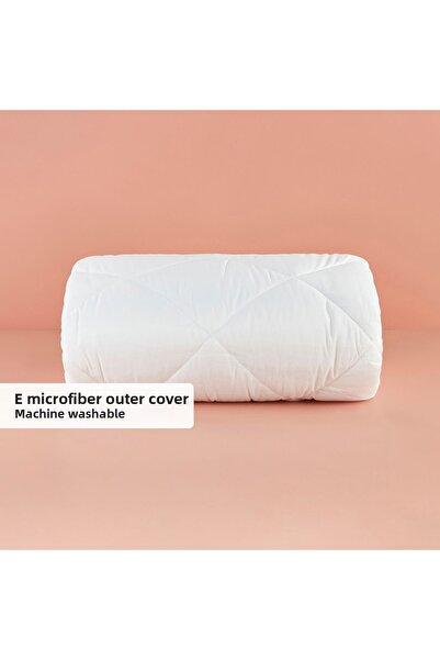 Bella Maison 100% Microfiber King Size Quilt White (235X215 cm)