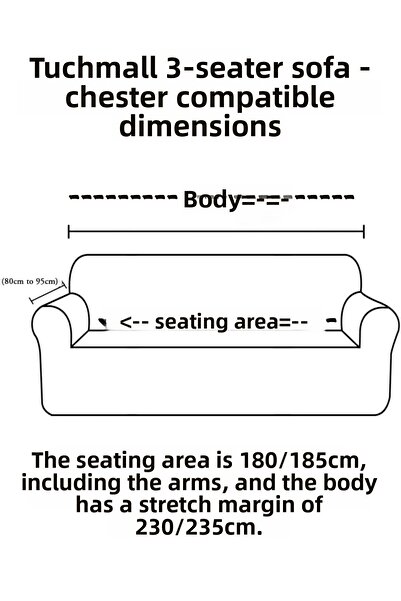 Hazineci Bey Husă pentru fotoliu cu model de cărămidă, elastică, anti-alunecare, pentru canapea extensibilă cu 3 locuri, 1 buc.