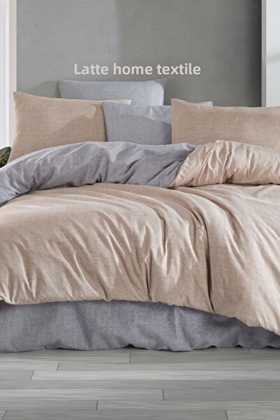 LATTE TEKSTİL Set cuvertură de pilota Ranforce din bumbac, cu două fețe, Almi...