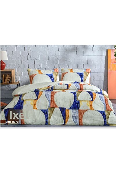 Taç Axel Blue - New Season Double Duvet Cover Set