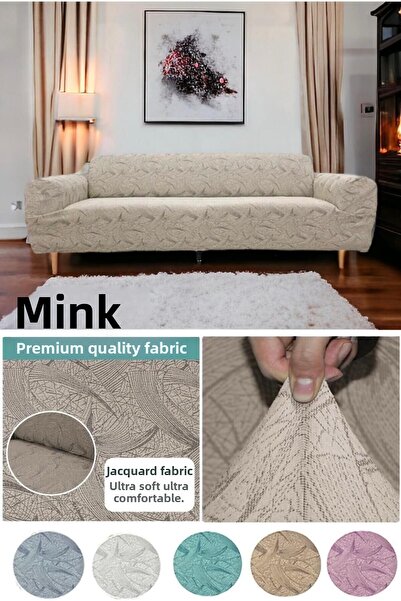 seltenet Stretch elastic elastic, lavabil, din bumbac, model pentru lounge, 3 locuri, jacquard, husă pentru scaun.