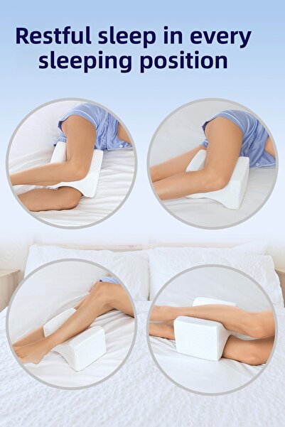 Arnee Orthopedic Leg Pillow For Sleeping Knee Leg Pillow Leg Support Cushion