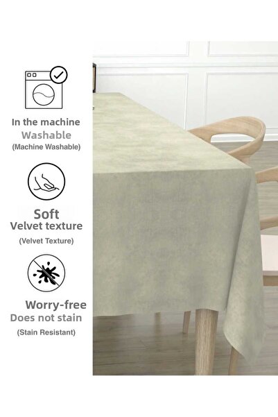 MissPul Daily Series Stain-Resistant Thick Table Cloth Table Cloth Picnic Cloth