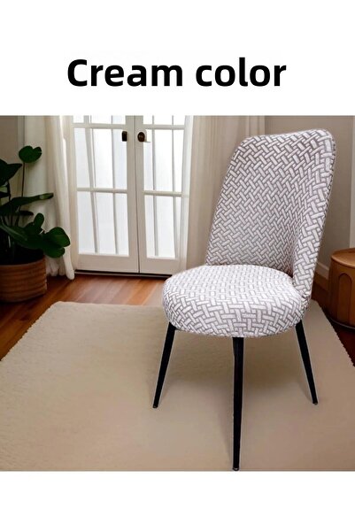 toğrak كرسي بيضاوي بنمط الطوب - قماش جاكار ومرن وقابل للغسل