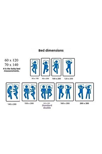 Tekstil Home Cotton Water Liquid Proof Single or Double Mattress Protector Mattresses All Sizes