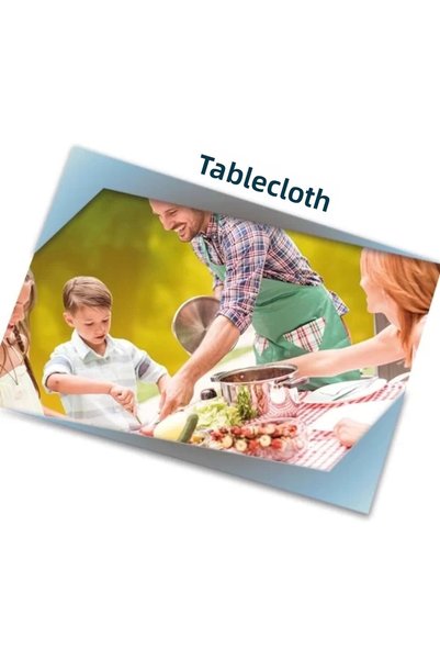 Pratikser Disposable Table Cloth (Red-Blue-Green) - 100X120Cm - 3 Rolls