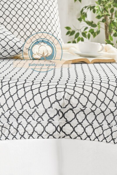 Touch Double 35 cm Fitted Sheet Set with Pillow Cover