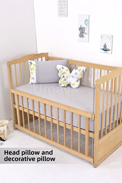 Umaybebek Baby Bedding Set, Bed Sheet - 100% Cotton