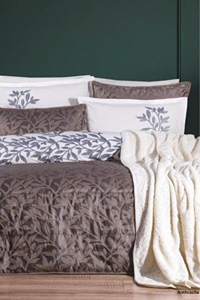 Çeyiz Diyarı مجموعة ميراث ديار ايريس 10 قطع أنثراسايت