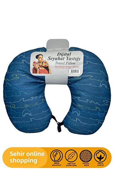 Şehir Online Mağazacılık Pernă confortabilă pentru gât de călătorie din țesăt...