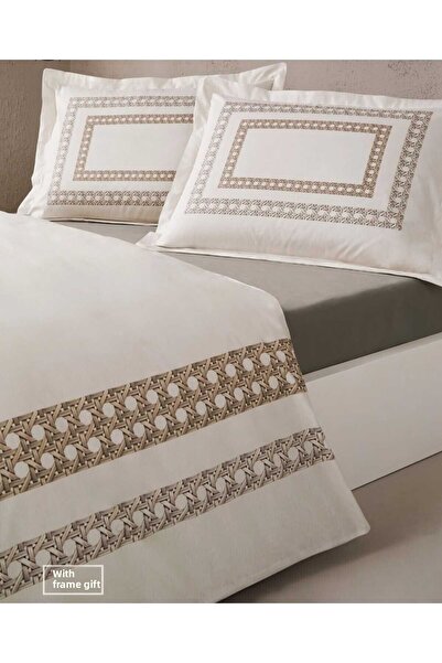 Özdilek Özdi̇lek Double Personality Bedding Set Aurea Frame with Gift
