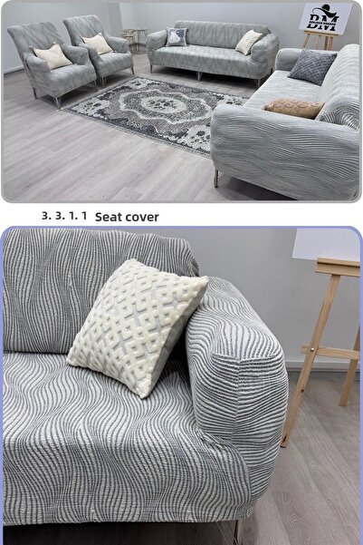 BONJOUR MADAME Husa scaunului 3.3.1.1 Husa scaunului Tesatura Jacquard Lycra....