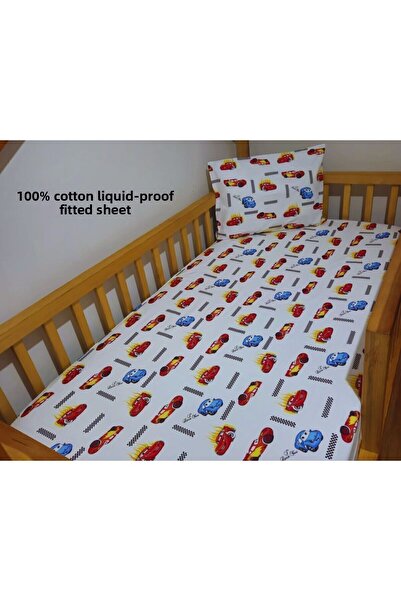 OGUZ ATA CONCEPT OĞUZ ATA CONCEPT 100% COTTON WATERPROOF RUBBERED LEAF MATTRESS PROTECTOR ALEZ