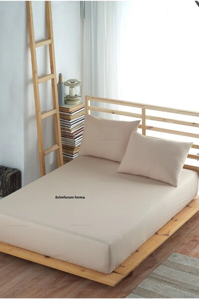 ENESSA Single Person Elastic Sheets Set 100X200 cm