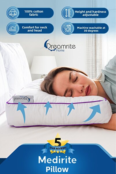Dreamrite Home Medirite Extra σκληρό και ψηλό μαξιλάρι