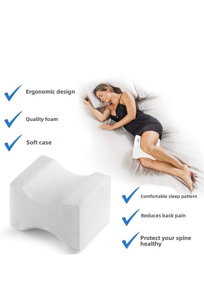 AYACO Orthopedic Visco Pillow - Leg Pillow, Supported Sleeping Pillow