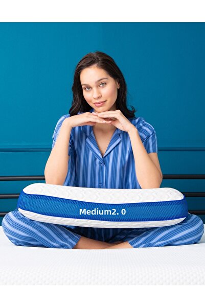 Viscofoam Ergofoam Galaxy Motion Orthopedic Pillow Medium Hard Visco Pillow Medium 2.0