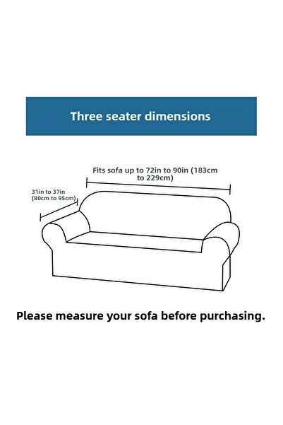 elgeyar 3-Person Stretch Cotton Wrapped Sofa - Neck Wrapped Sofa Bed Cover