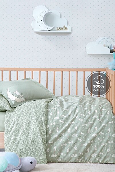 Yataş Mini Rabbit Ranforce Baby Duvet Cover Set