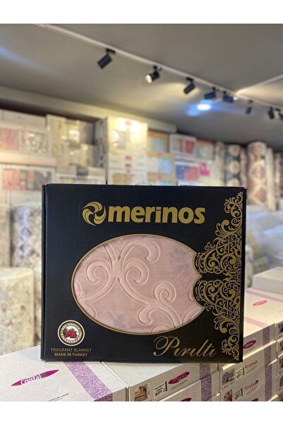 Sarar Двойно одеяло с мериносови блясъци (сребристо)