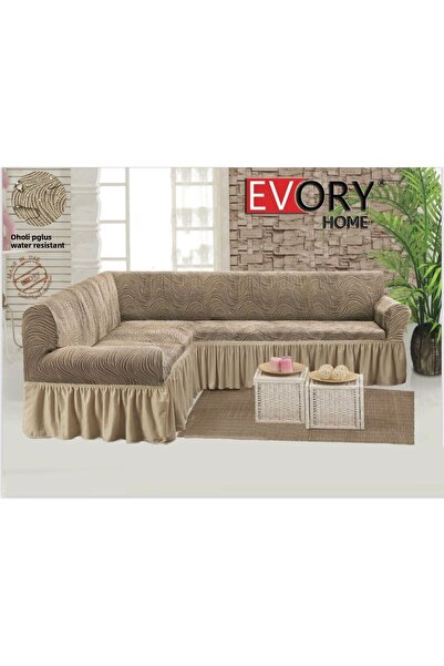 Evory Home Sofa Covers Waterproof L Shape 5.5 Meter Water Resistant