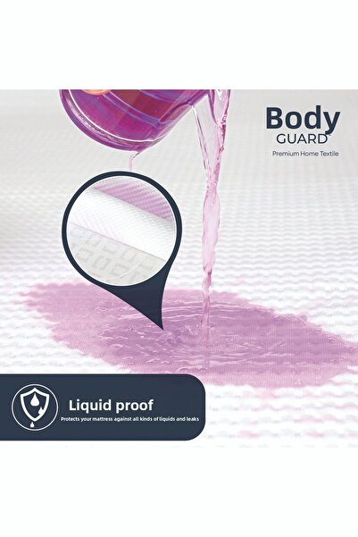 BEDY GUARD Ultra Soft 10-Piece Silent Liquid-Proof, Sweat-Proof and Goose Feather Cushion Protector Mattress Pad