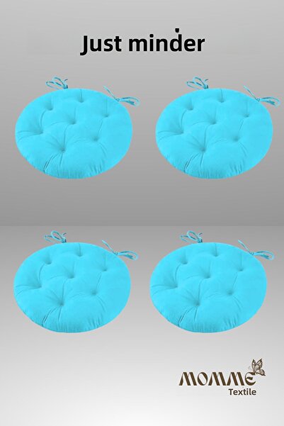 MoMMe Perna Scaun Rotunda 40 x 40 Cm 4 BUC. CULOARE TURCOAZ