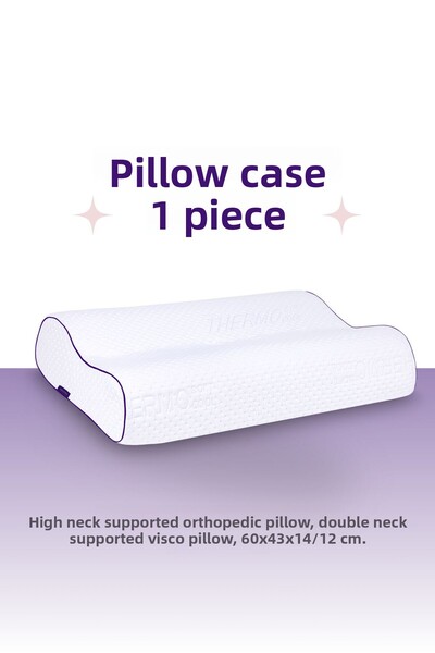 VİSCOTEX Μαξιλαροθήκη, 60x40x14/12cm, 1 PC Visco Μαξιλαροθήκη