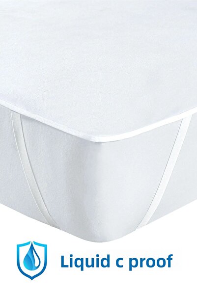 Dream Time Micro Liquid-Proof 4-Corner Elastic Mattress Protector Mattress Cover |   Single Double King Size Children's Baby Mattress 11 Size