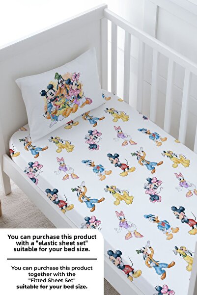 Tuğba Kuğu Little Mouse and All Friends - 100X150 Cartoon Duvet Cover Set