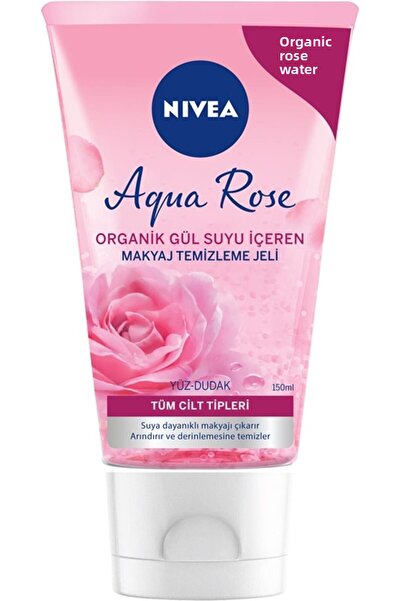 NIVEA Brand: Aqua Rose Make-Up Remover Gel Containing Organic Rose Water 150 ...