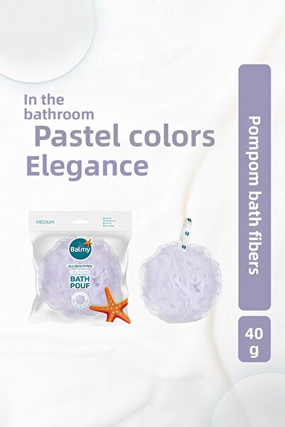 Balmy منشفة حمام أرجوانية متوسطة الحجم