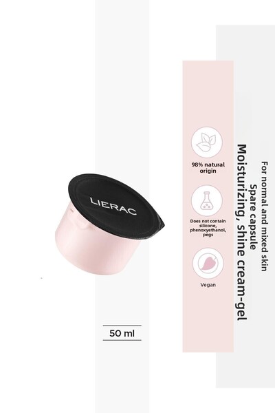 Lierac Skin Moisturizing Revitalizing Cream-gel Replacement Container for Dul...