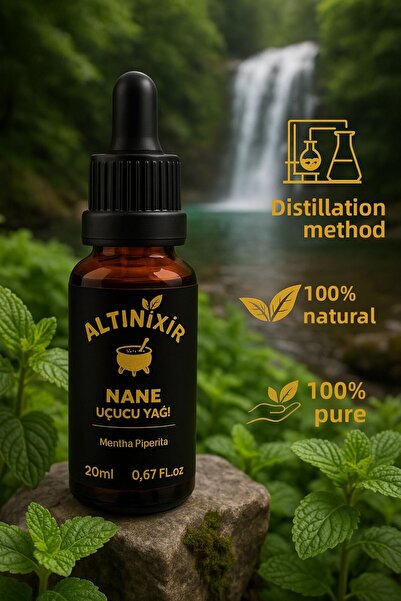 ALTINİXİR Peppermint Essential Oil (Medical) 20ml
