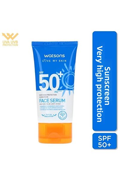 Watsons واقي شمسي للوجه بمعامل حماية 50 SPF 50 عالي الحماية
