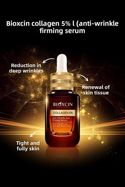 Bioxcin Kolagen 5% zpevňující sérum proti vráskám 30 ml - Koenzym Q10 Retinol