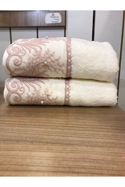 Özdilek Πετσέτα προσώπου Beyza Laced (2 τεμάχια)